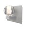 Besa Lighting Boca Vanity, Clear, Satin Nickel Finish, 1x40W Halogen 1WF-BOCACL-SN - alternate 1